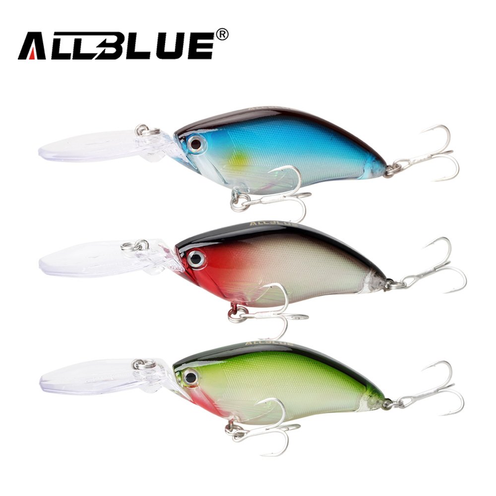 Allblue Fishing Lures Large Hard Bait Minnow Vib Lure 6 | Desertcart Brunei