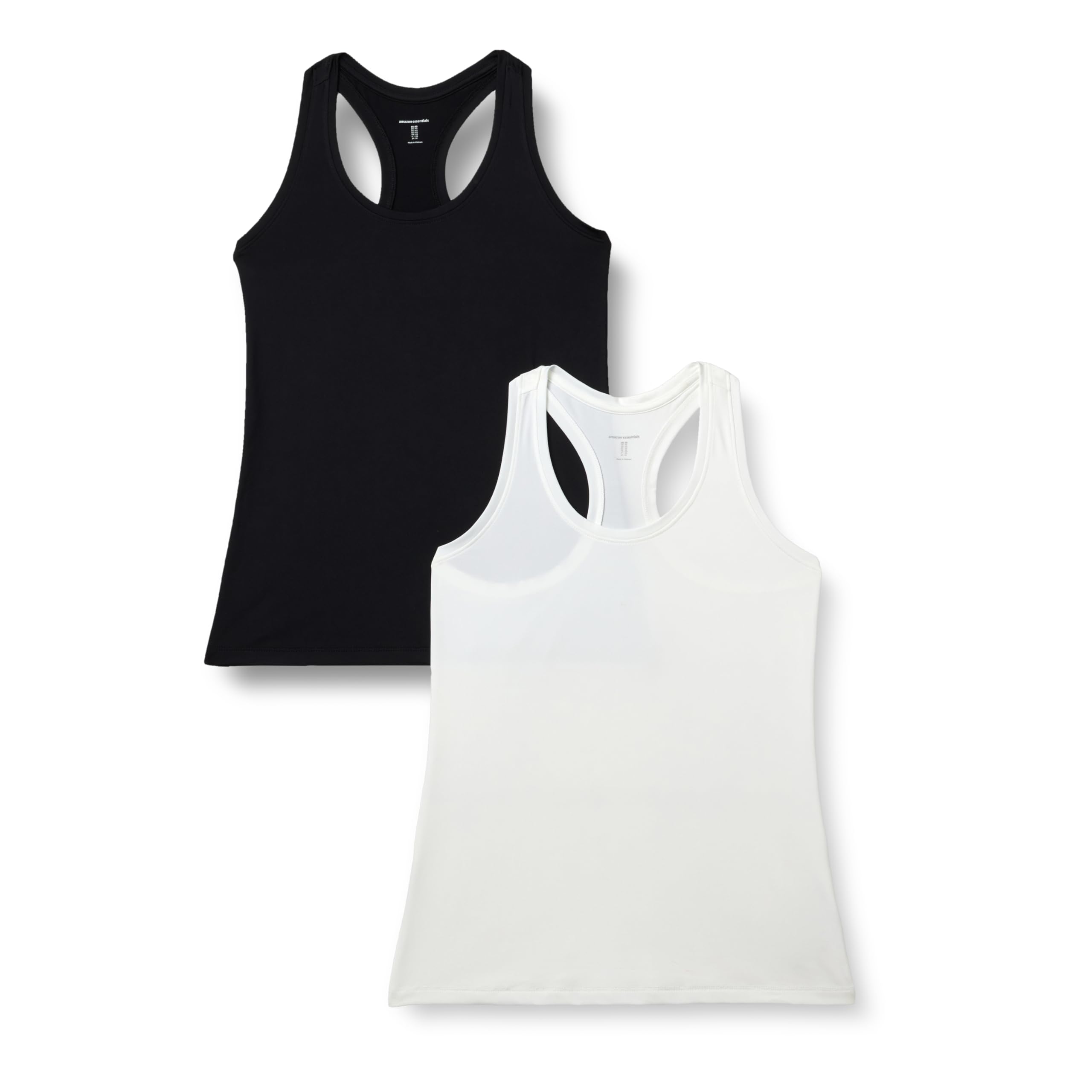 Amazon Essentials Top Deportivo Elástico de Entrenamiento, Secado Rápido y Espalda Nadadora (Tallas Grandes) Mujer, Paquetes Múltiples — view 20