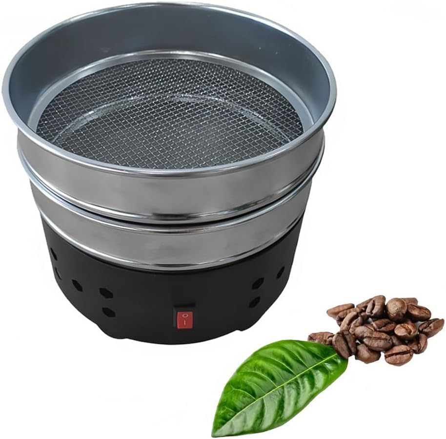Máquina Enfriadora De Granos De Café Para Tostar, Capacidad De 360 ​​g A 1000 G, Filtro De Doble Capa Con Malla Para Un Enfriamiento Eficiente De Los Granos Tostados 360g
