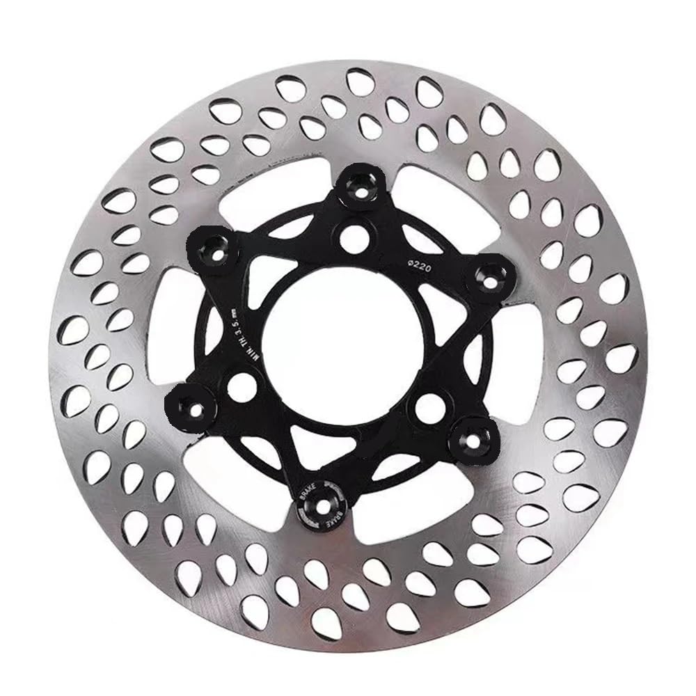 Disque de frein moto flottant 220mm ventilation accrue pour Aerox - 8