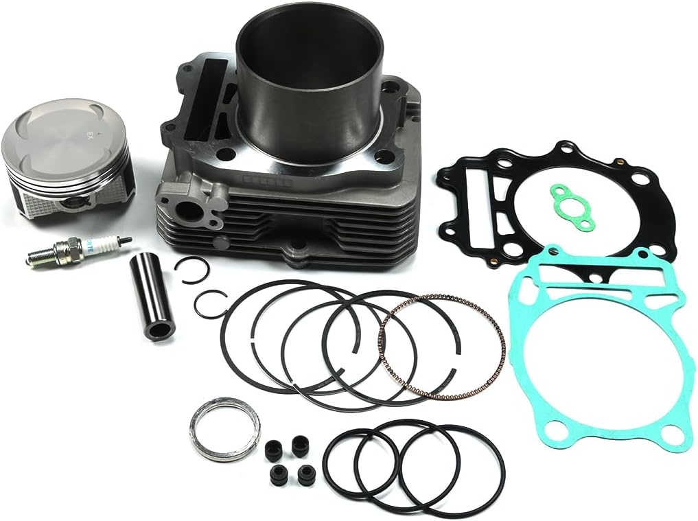 Cylinder Piston Gasket Top End Rebuild Kit Compatible With Artic Cat 400 2004-2008 375 2002, For Suzuki Eiger 400 2002-2007, For King Quad 400 2008-2022
