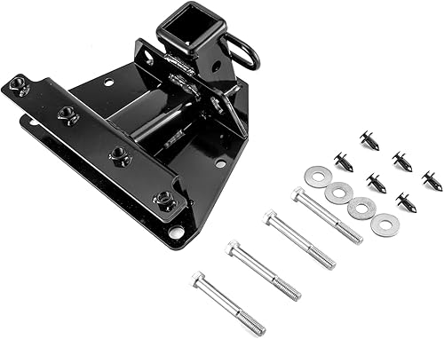 Miniatura 6 de WeiSen Receptor de enganche de remolque trasero de 2 pulgadas clase 3 compatible con Jeep Grand Cherokee WK 2005-2010, negro (sin incluir SRT8)