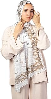 سكارف شيفون تشي-تشي للسيدات من تاي شوب مقاس 75 × 200 × 75*200