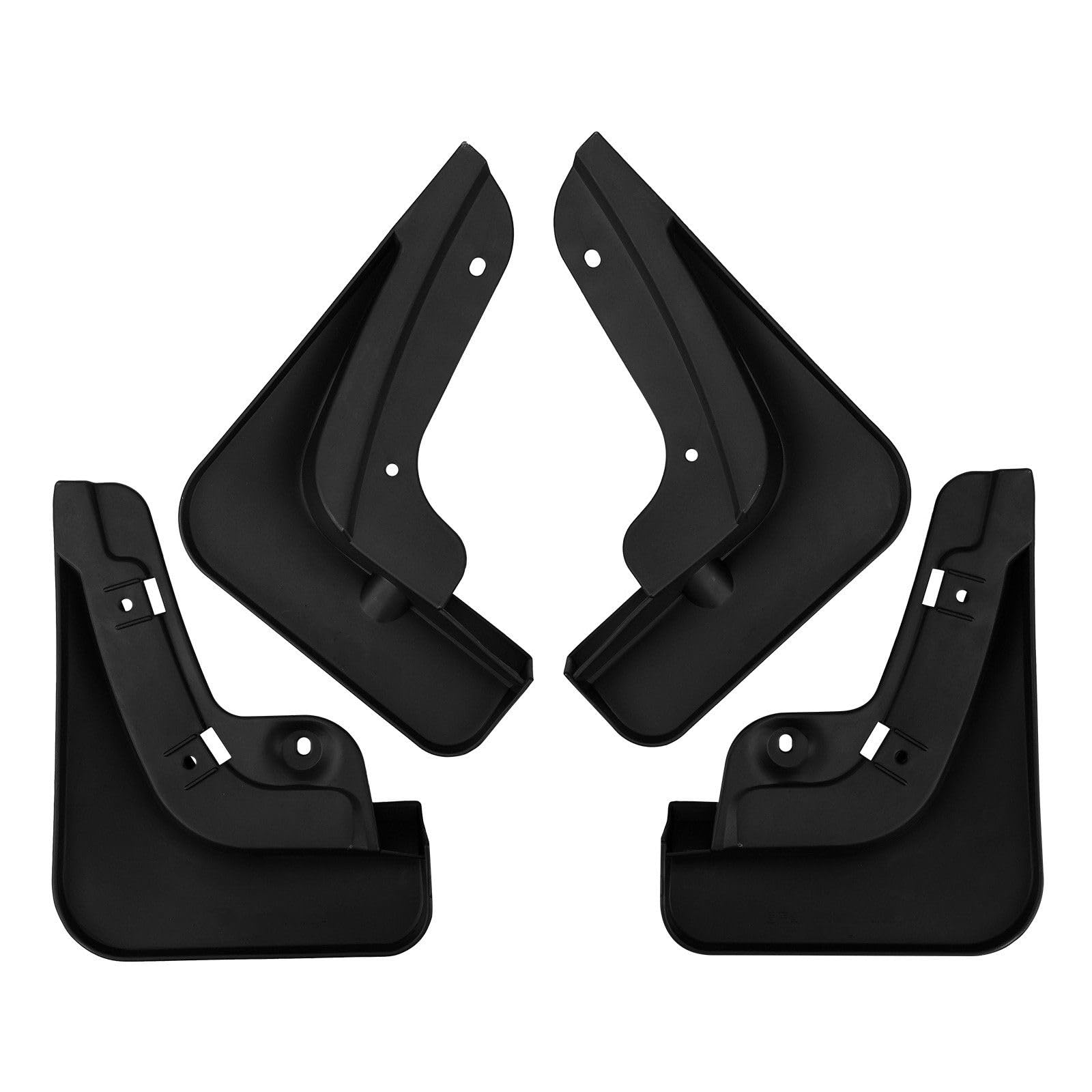 CDQSB 4 Pcs Car Mud Flaps for Hong Qi H5 Phev 2025, Front Rear Fenders Splashproof Splash Guards Mudflaps Protects Accessories