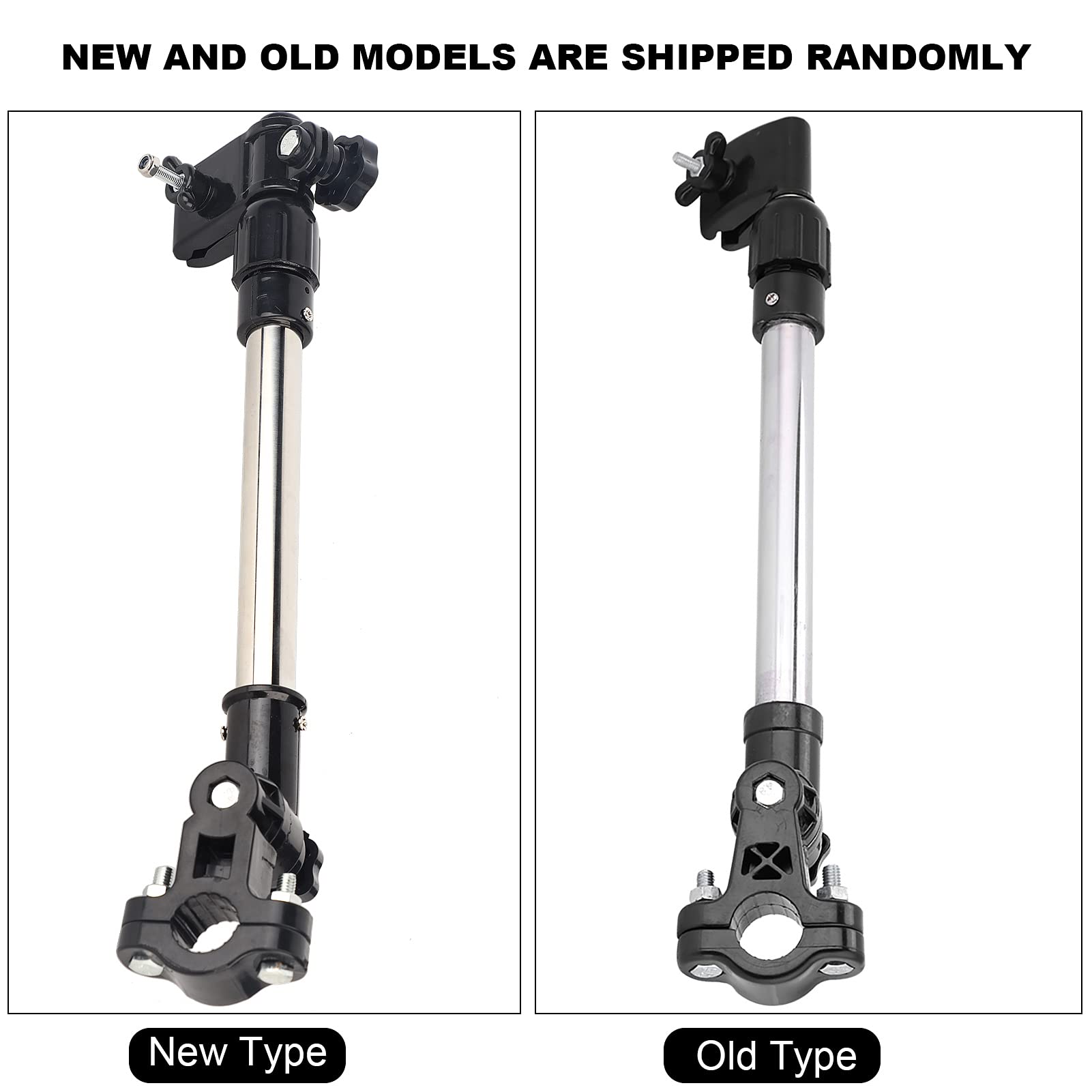 Xolsurg Bicycle Baby Stroller Wheelchair Sunny Rain Umbrella Stand Extension Holder for Handlebar