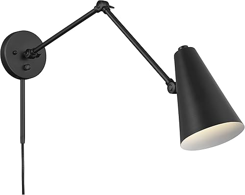 Miniatura 3 de Kichler, Sylvia 52486BKB - Aplique de pared (1 luz), color negro