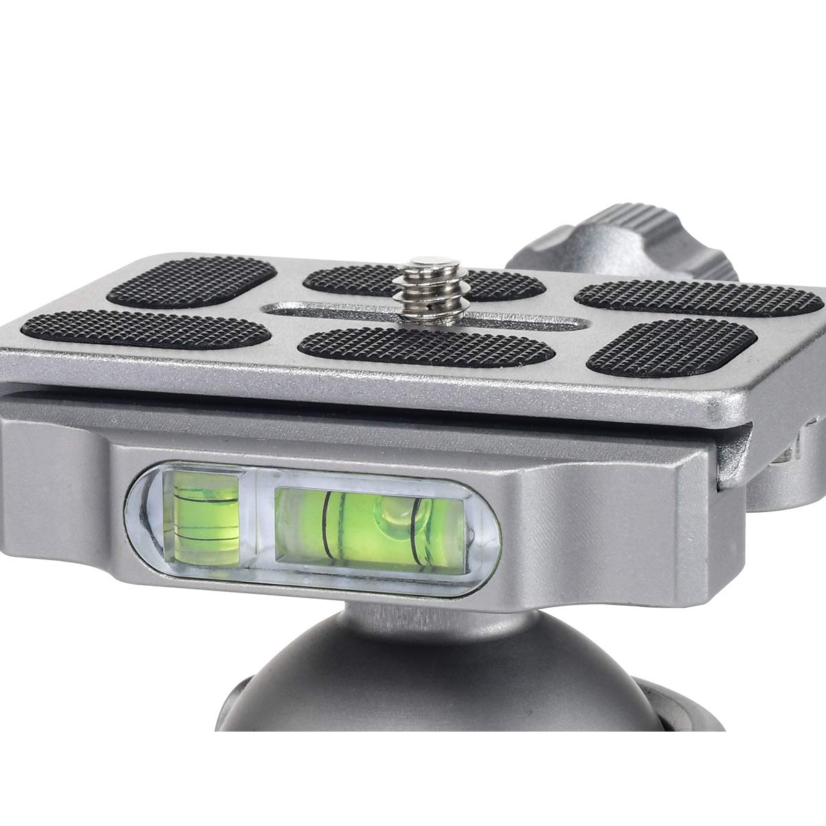 JUSINO FGS-41 Rotule Tête Sphérique Professionnelle Support Appareil Photo avec Bouton de Friction | Fabriqué en Aluminium Aéronautique | Compatible avec Arcaswiss Plaque de Changement Rapide