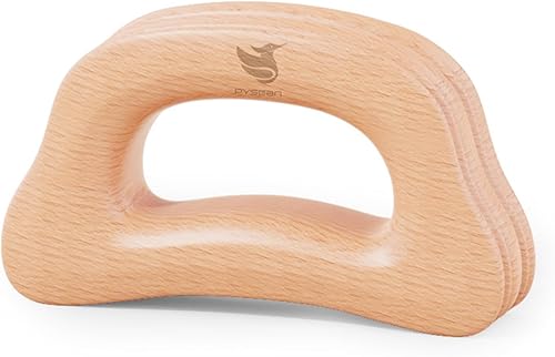 Miniatura 7 de Herramientas de masaje de terapia de madera para esculpir el cuerpo, masajeador de drenaje linfático, blaster de fascia de madera curvado, removedor