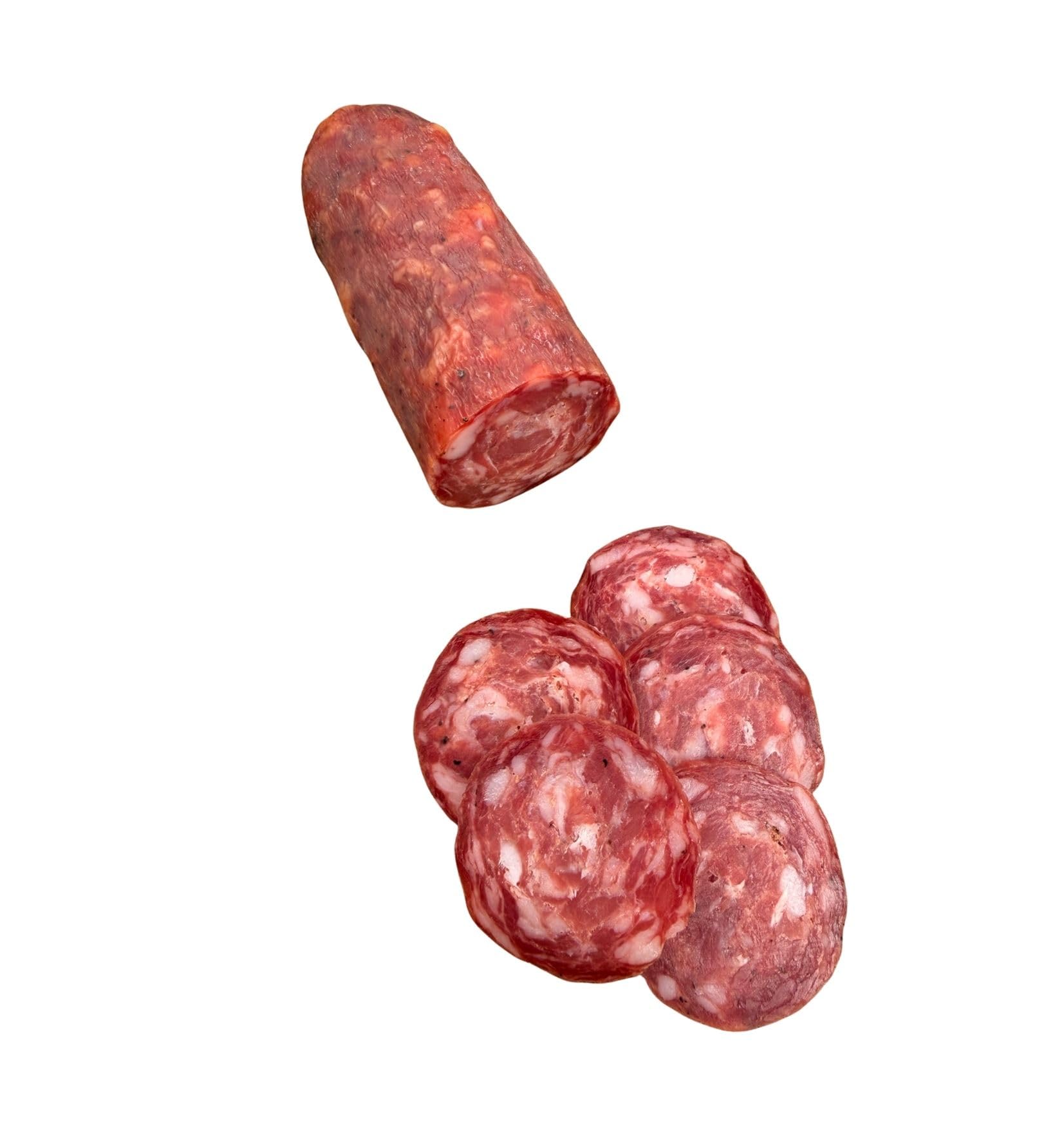 Machegusto! – Soppressata Classique 290g, Salami Napoli 420g et Caciobufala Classique 500g – Coffret Gourmand Italien – Charcuterie Artisanale et Fromage au Lait de Bufflonne – Planche à Découper Offe
