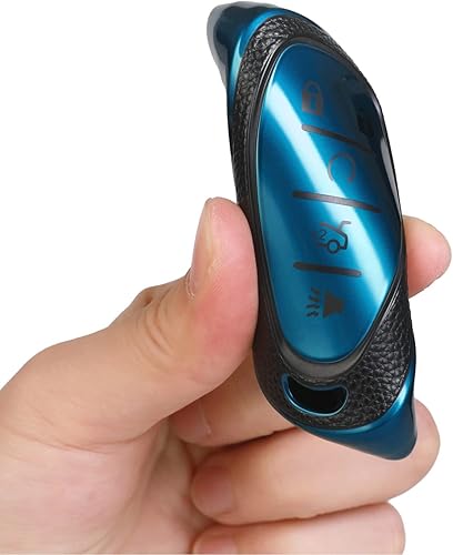 Miniatura 5 de ELOHEI Funda protectora para llavero de Chevy para Chevrolet 2020 2019 2018 2017 2016 Chevy Malibu Camaro Cruze Traverse Spark Equinox Sonic Volt