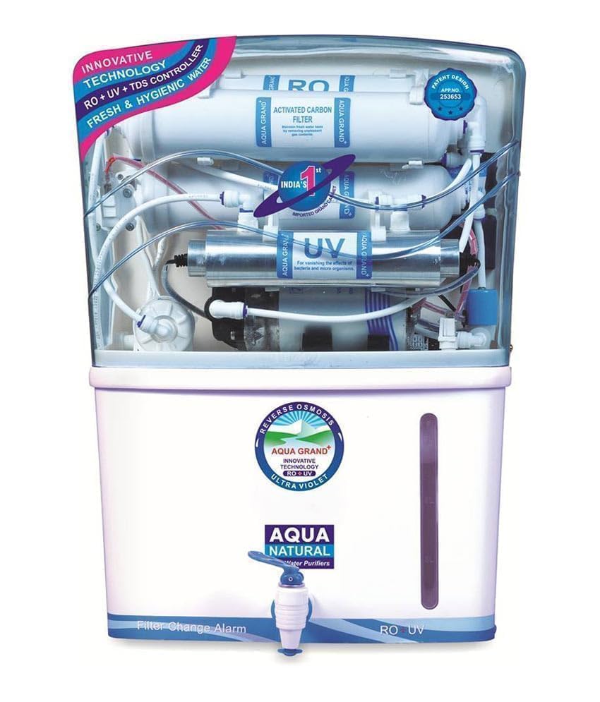Image of Aqua Pure X RO Domestic Water Purifier with UV, UF, Copper, TDS Control, 12 Liter, Fully Automatic for Home and Office Use.