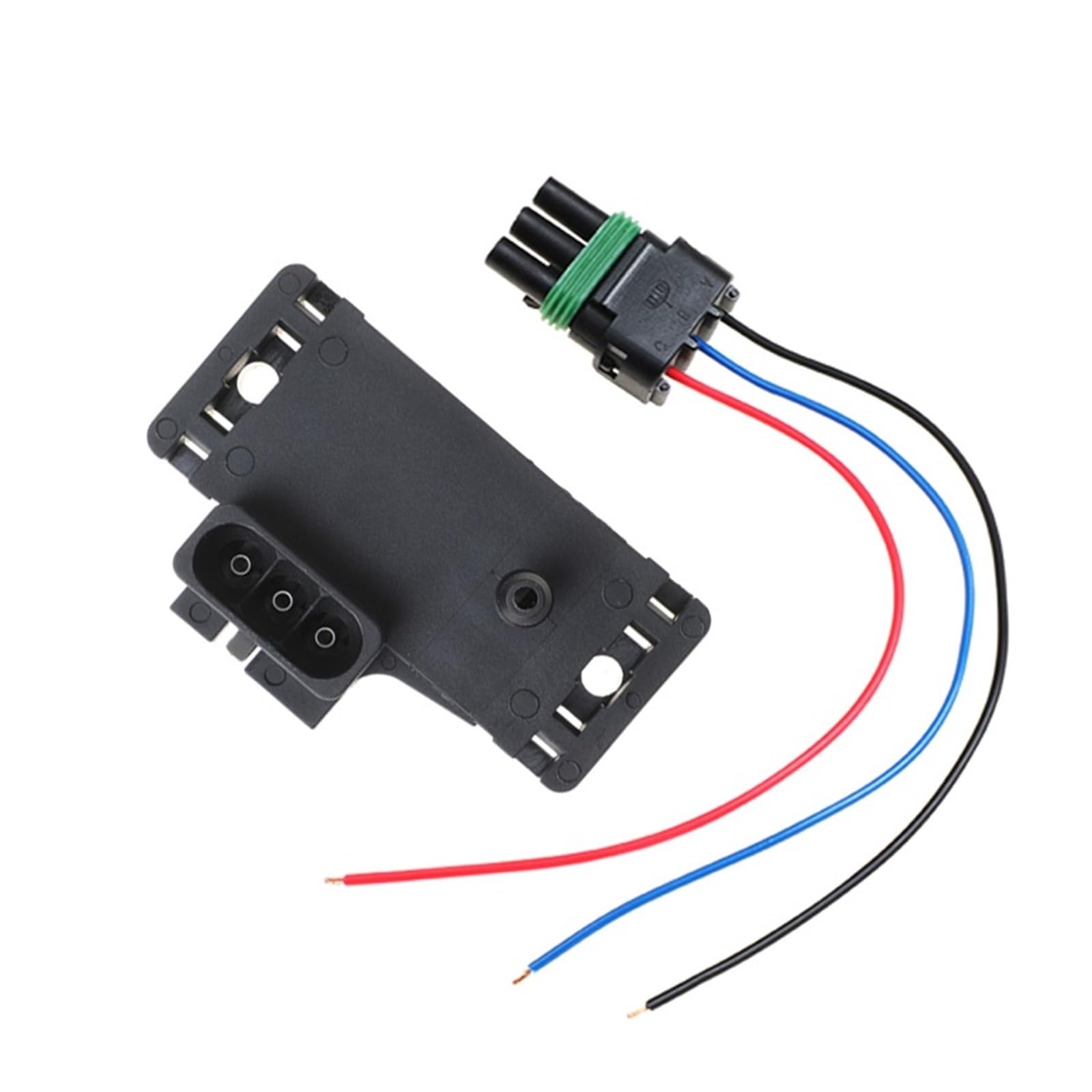 MXXDMOPD 12219935 12223861 16040749 Turbo Intake Pressure map Sensor for with Plug(Gris)