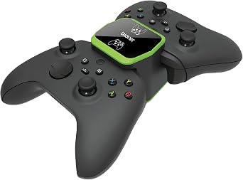 Bionik Pro Kit for Xbox Series X/S Powerful 50Mm Driver Gaming Headset -Controller Charge Base -Two Battery Packs -Lynx Cable & USB Cable - Xbox Series X
