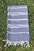 Paramus 100 Cotton Turkish Peshtemal 1 pcs navy blue (37x"70")