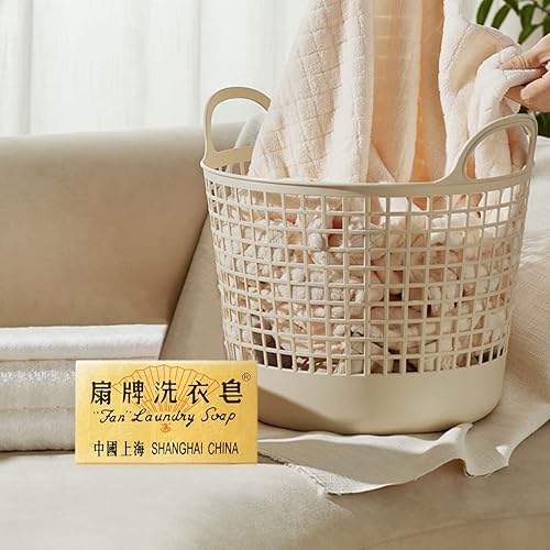 Miniatura 3 de BEE & FLOWER Barra de jabón con ventilador para lavandería, removedor de manchas, jabón para ropa interior (5.3 onzas x 2)