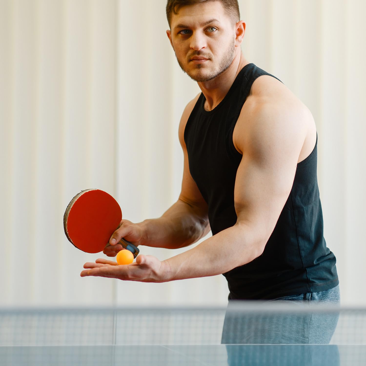 Balles De Ping-Pong Arrderly - Lot De 30 Jaunes 40mm Pour Jeux, Animaux Ou Déco