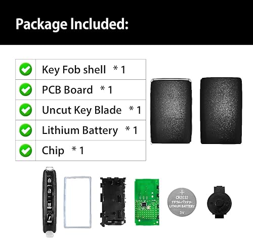 Miniatura 6 de Reemplazo para Mazda CX-3 CX-5 CX-9 2020-2023 Control remoto WAZSKE13D03 4 botones 315MHz