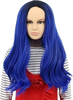 blue infant wig