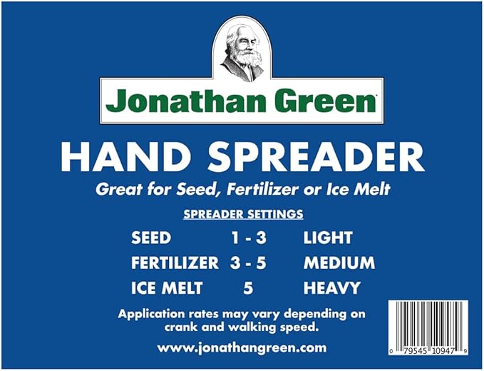 Esparcidor manual para césped Jonathan Green 10947 azul miniatura 3