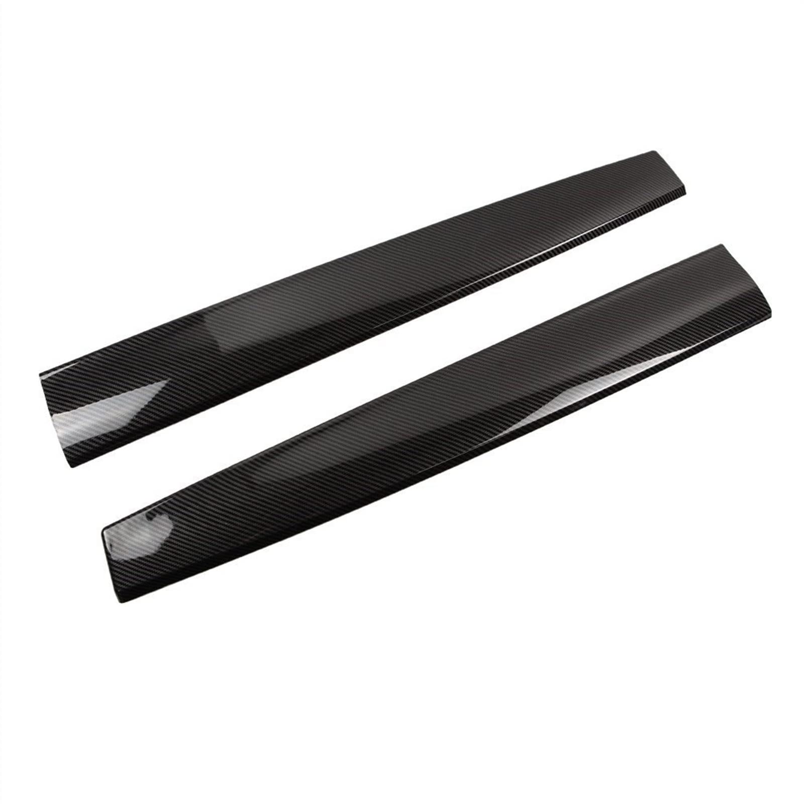 Qibbei Glossy Carbon For Tesla Model 3 Y 2017 2022 2021 Car Dashboard Trim Strip Carbon Fibre Abs Center Console Cover Decals(Glossy Carbon)