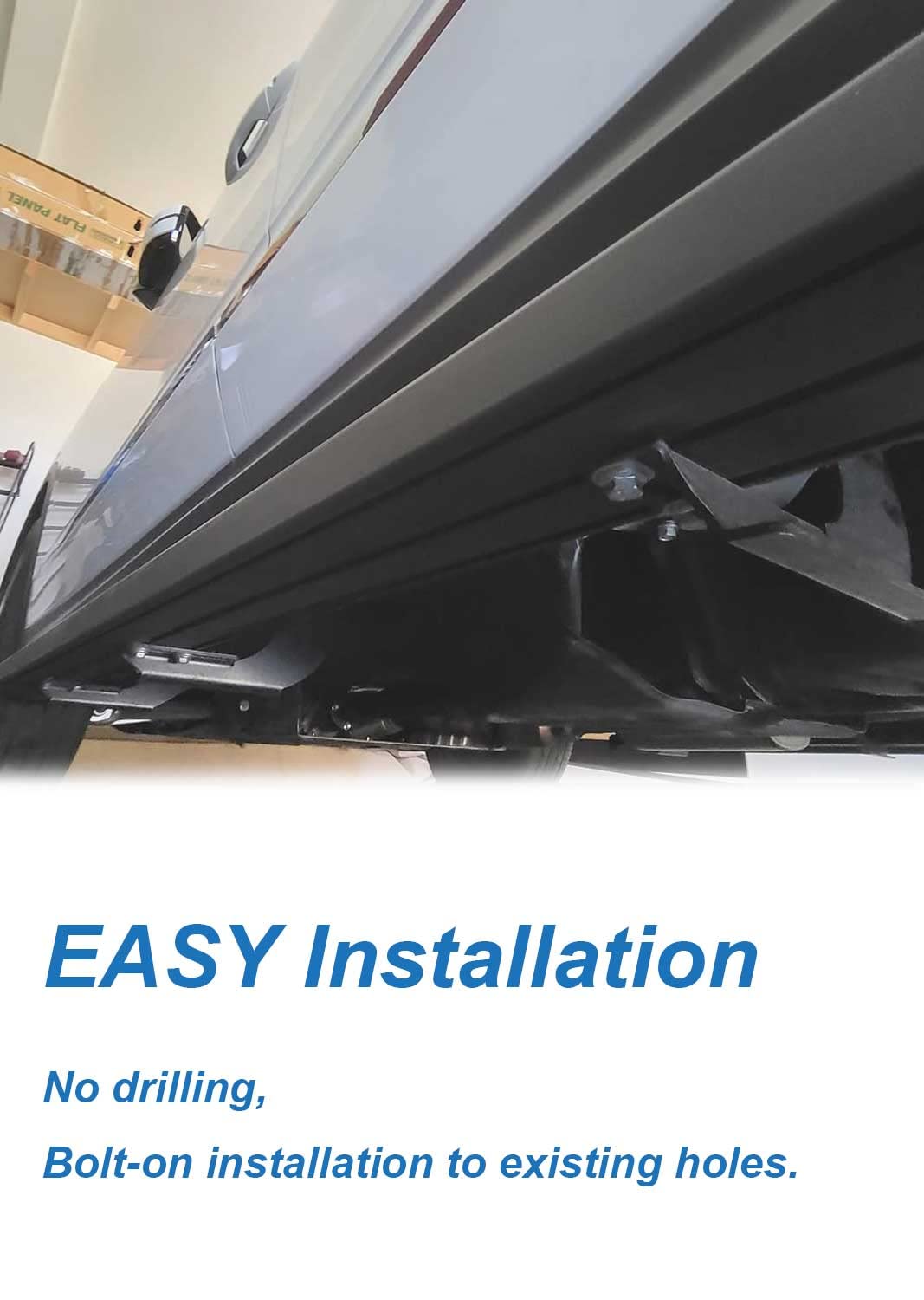 Heavy Duty 600 LBS Side Steps fit for 2023 2024 2025 Honda Pilot | 4.13'' Width | No Drilling Required | Running Boards Nerf Bar Accessories