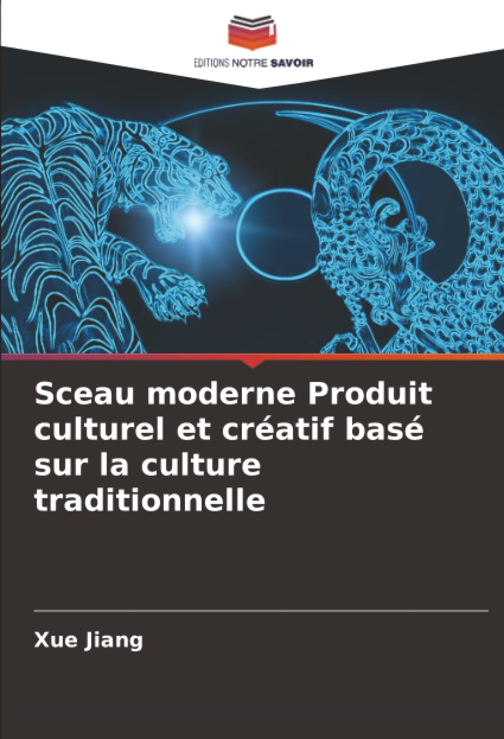 Sceau moderne Produit culturel et créatif basé sur la culture traditionnelle