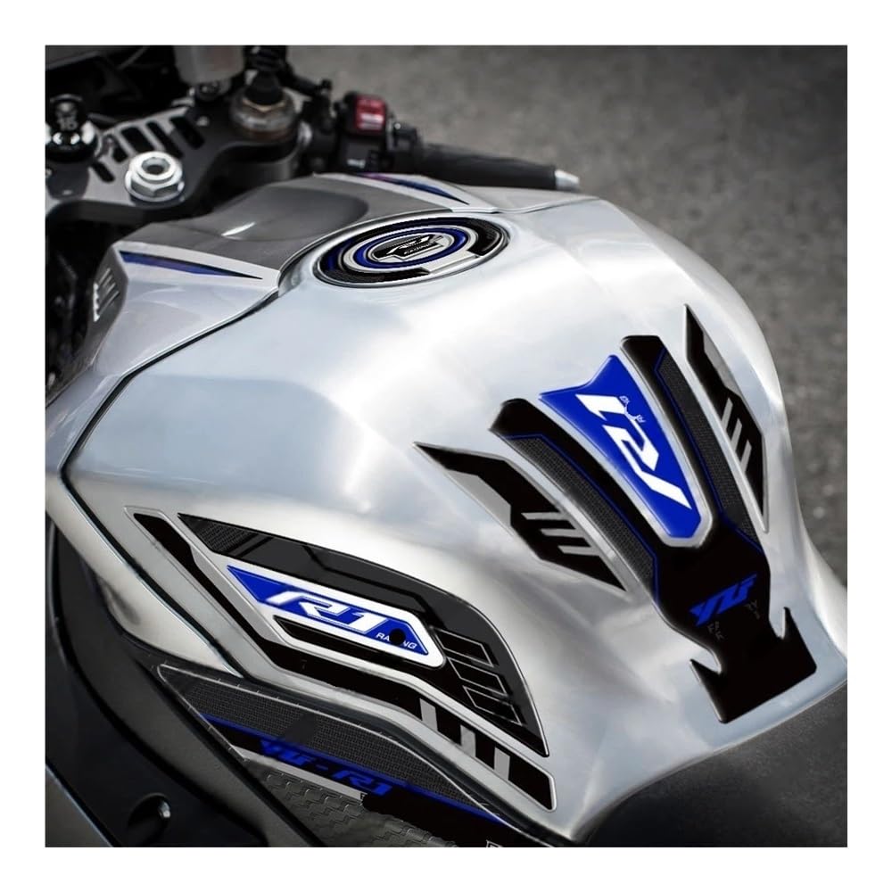 protection réservoir Autocollant De Protection Réservoir En Résine Pour Moto, Pour R1 R1S R1M YZF YZFR1 2015-2024 2023 2022 2021 2020
