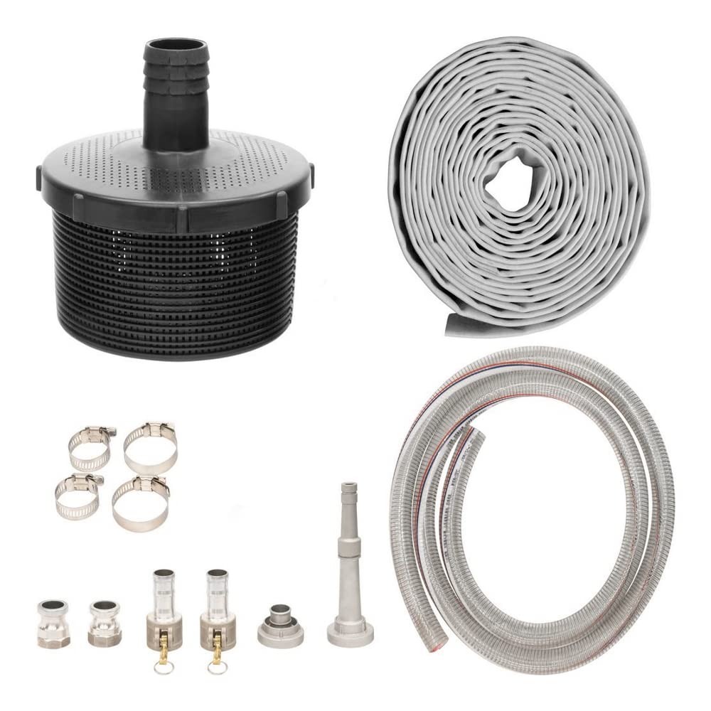 Güde Juego de accesorios de conexión para bomba de árbol de gasolina ZWP 280-30.