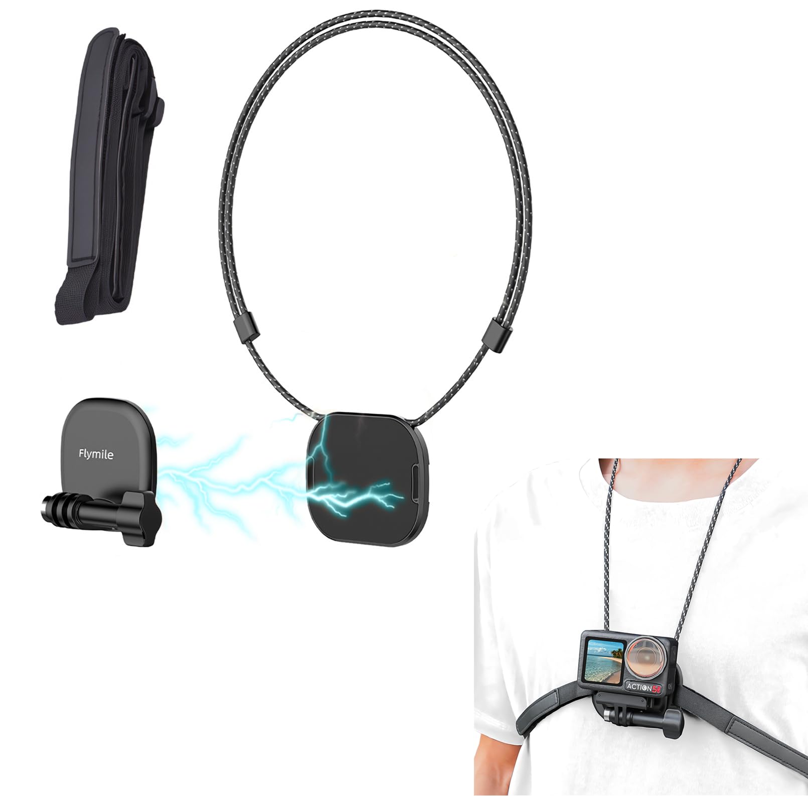 Amazon | SHEAWA カメラ用首掛けマウント 磁気マウント ネック