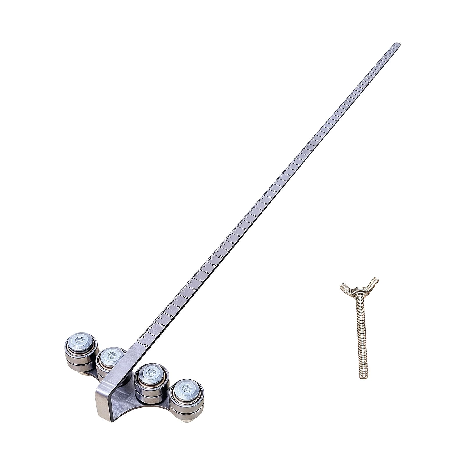 Kaccde Stainless Steel Bearing Ruler Ideal For Professional Woodworking And Home Craft Tasks Carpenter Measuring Tool