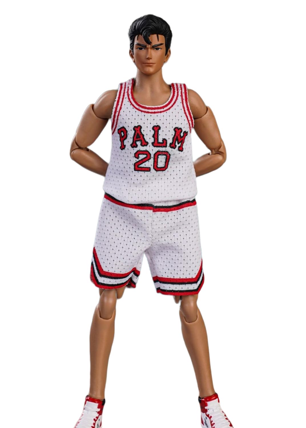 [Tbmodel] DID Palm Hero 1/12フィギュア バスケットボール選手 素体 フルセット セット 武器付き コスプレ アクションフィギュア SF80006W