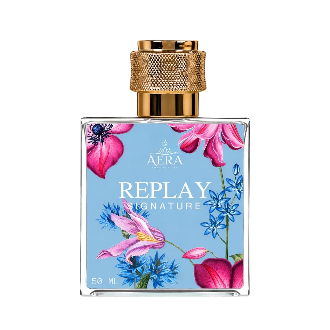 Replay Signature Unisex Perfume | Long-Lasting Floral Fragrance | Eau de Parfum | Fresh & Elegant Scent | Daily Wear | 50 ml-image-10