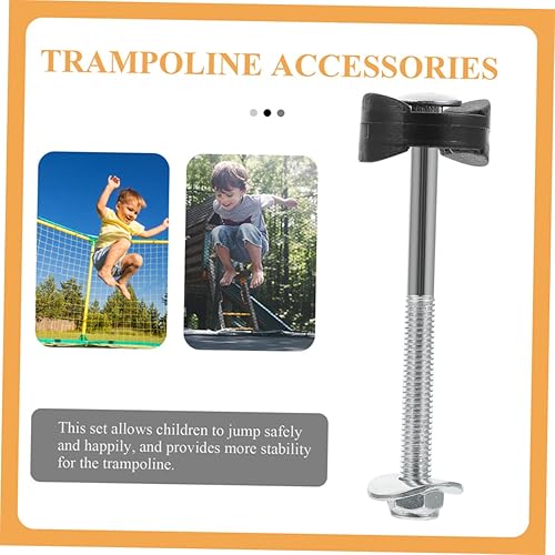 Miniatura 4 de VANZACK 20 piezas de tornillos para trampolín herramientas para niños, tornillos autorroscantes, tornillos fijadores de trampolín, herramienta de