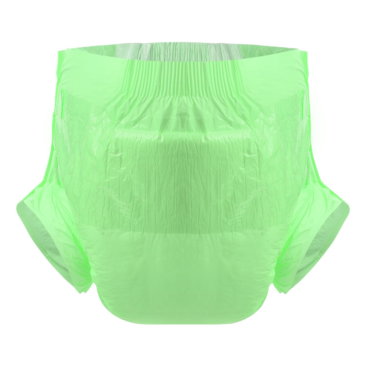 CutiePlusU Adulte Couches 10 pièces Culotte d'incontinence jetable Vert(Large 37"-47")