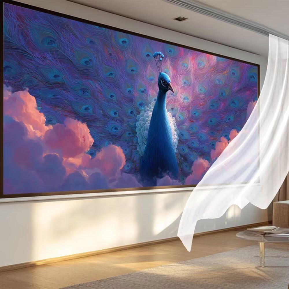 Diamentowe malowanie paw diament sztuka rysunek diamentowy 90 x 200 cm, obraz diamentowy pełny zestaw ścieg krzyżykowy DIY kryształ malowanie według numerów, dekoracje ścienne kobiety prezenty