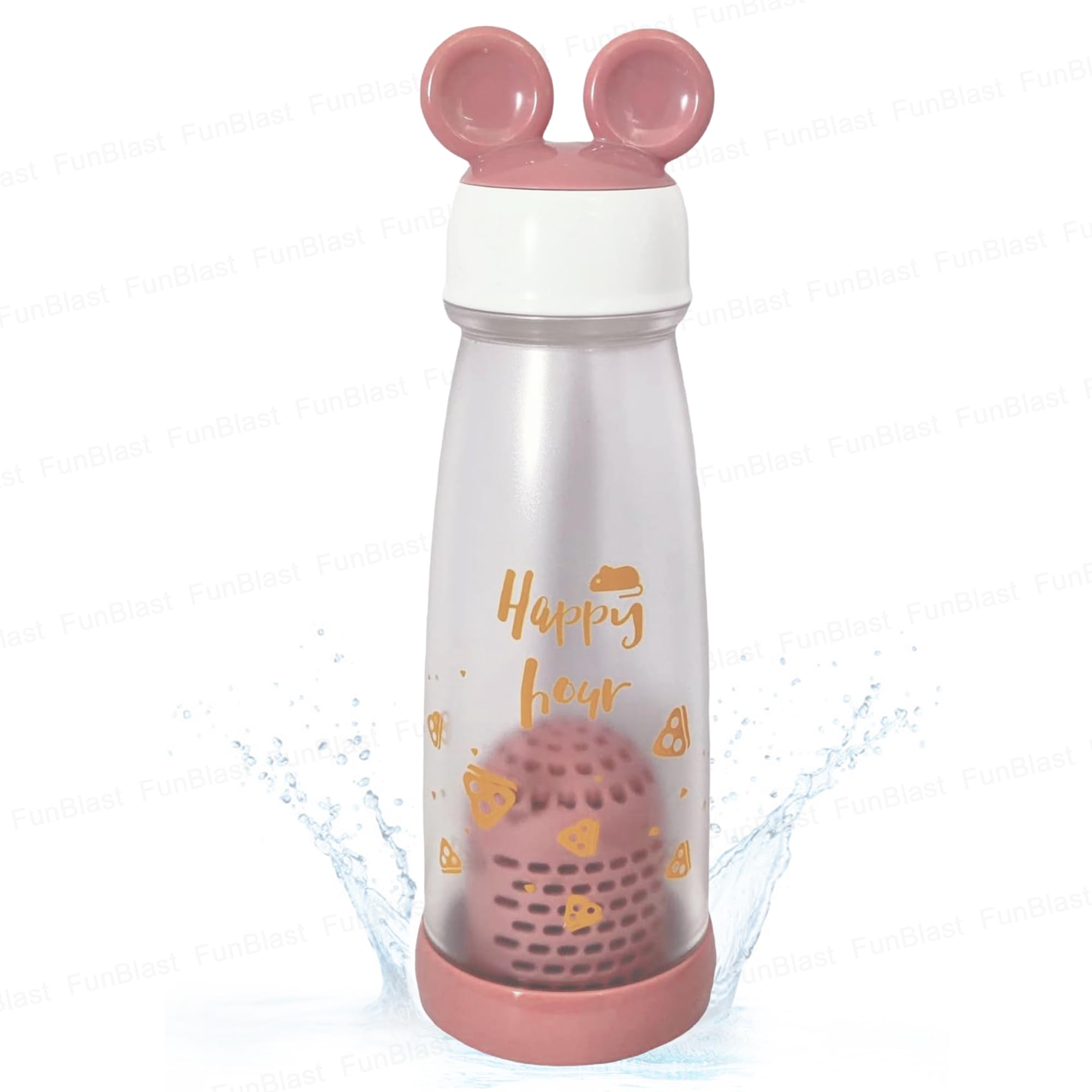 Bouteille d'eau avec infuseur plastique sans BPA pour arrêter le sucre et boire plus d'eau
