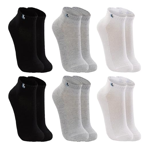 Kit C/6 Pares Meias Lupo Cano Curto Algodão