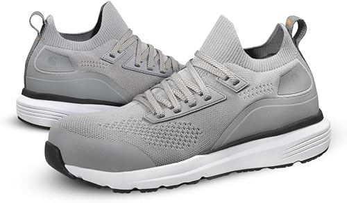 Carhartt Women's Haslett 3-Inch SD Soft Toe Work Sneaker, Grey - 9.5 M