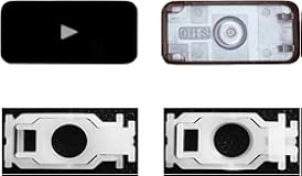 Replacement Right Arrow Keycap Key Scissor Clip Hinge for MacBook Pro&sol;Air A2681 A2941 A3113 A3114 A2779 A2780 A2991 A2992 A2918 A3185 A3401 A3403 A3186 M2 M3 M4 Pro&sol;Max 2022-2024 Year &lpar;Black&rpar;