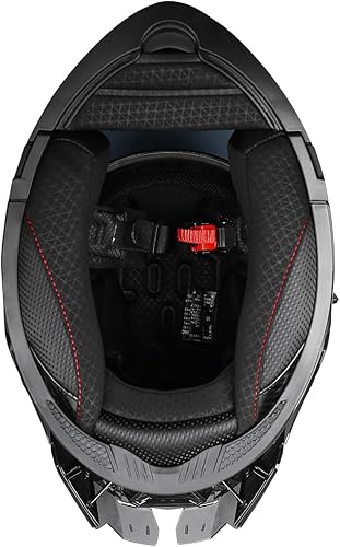 Miniatura 4 de Casco de Motociclista de Cara Completa con Visera Dual y Abatible para Adultos, Hombres y Mujeres, Integrado para Motocicleta, Calle, Ciclomotor,