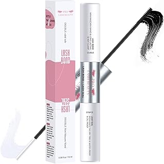 Upgraded Lash Bond and Seal Cluster Lash Bond & Seal for Lash Clusters DIY Eeyelash Extension Lash Glue Mascara Wand Aftercare Sealant Super Strong Hold 48 Hours（5ml+5ml, Black Bond & Clear Seal)