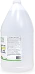 Eco Hand Sanitizer Liquid, Unscented, 4L Bulk Refill, 80% Ethyl Alcohol | Plant-Based, Made In Canada, Fragrance-Free, For High-Traffic Hand Sanitization (Great for Offices, Schools, Retail Stores)