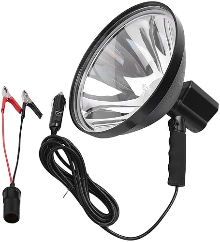 Miniatura 2 de Garosa HID Proyector de xenón portátil de 100 W DC12 V HID linterna de mano HID, luz de caza, foco de trabajo, linterna de mano de 9 pulgadas, haz