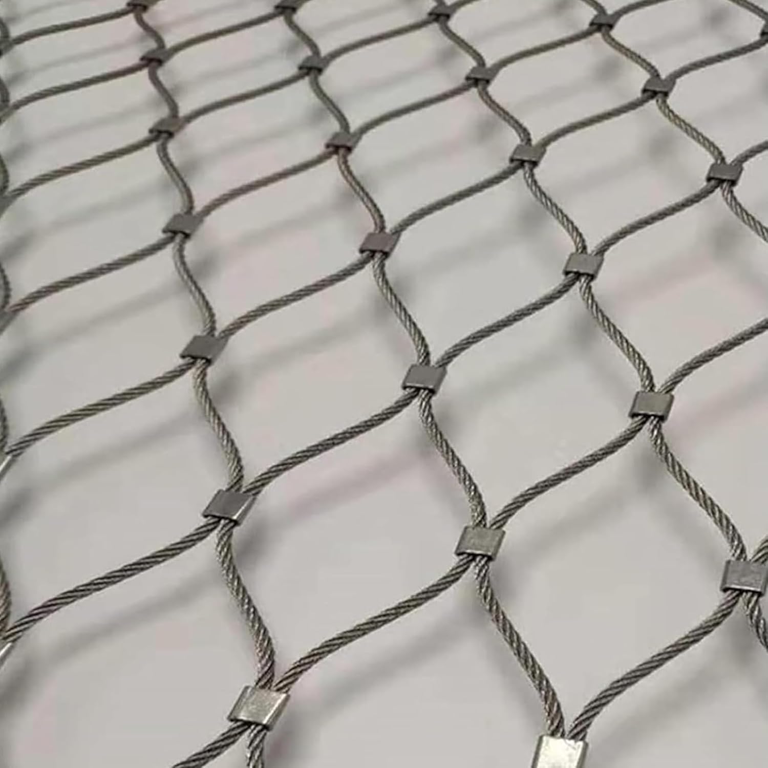 Protection de rampe de balcon en maille flexible pour animaux 2x10m