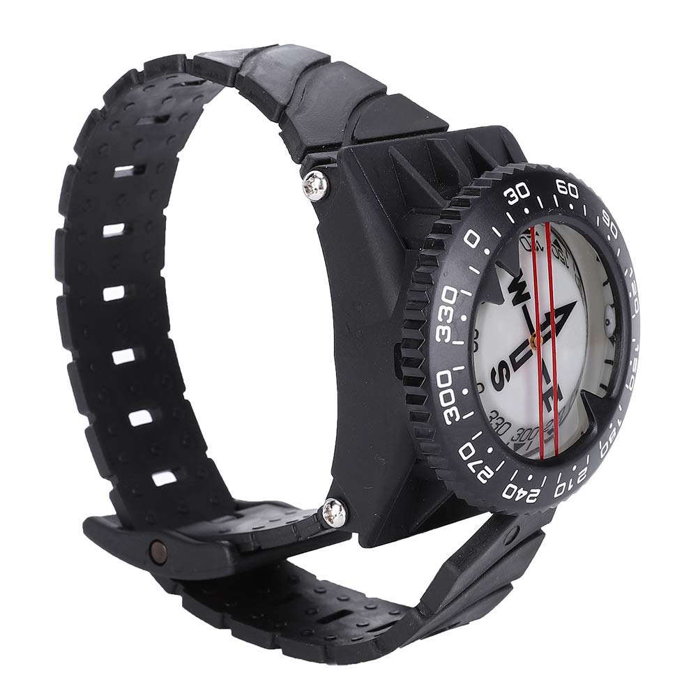 Waterproof Compass, podwodny kompas nurkowy z systemem stabilizacji kart, Aquatics Nurving Compass for Water Sports Travel