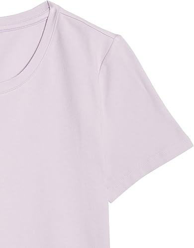 Vista 447 de Yaxa Essentials Women's Regular-Fit Short-Sleeve Crewneck T-Shirt