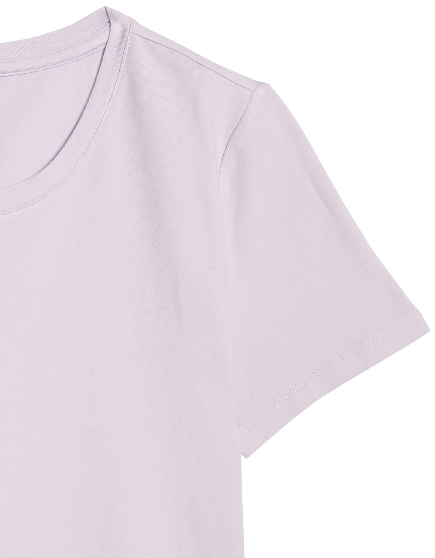 Amazon Essentials Women's Regular-Fit Short-Sleeve T-Shirt (Crewneck and V-Neck Options), Multipacks — view 236
