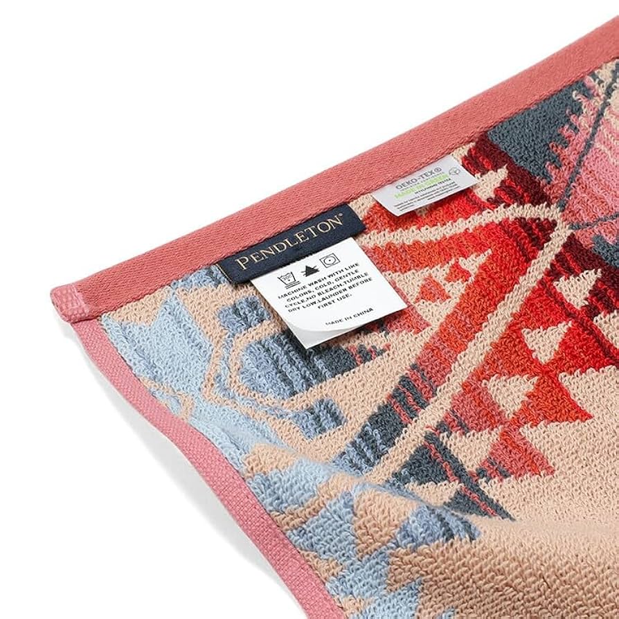 【新品未使用】ペンドルトン　ウールミルズタオル　☆キャニオンランズデザートスカイ Amazon｜PENDLETON(ペンドルトン) オーバーサイズジャガードスパ