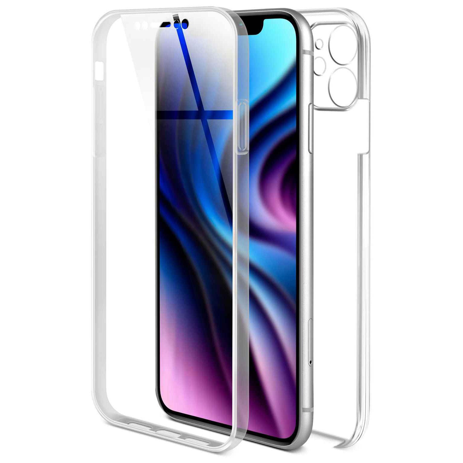 Coque tactile compatible avec Apple iPhone 11 évite les bris d'écran 360 - 8