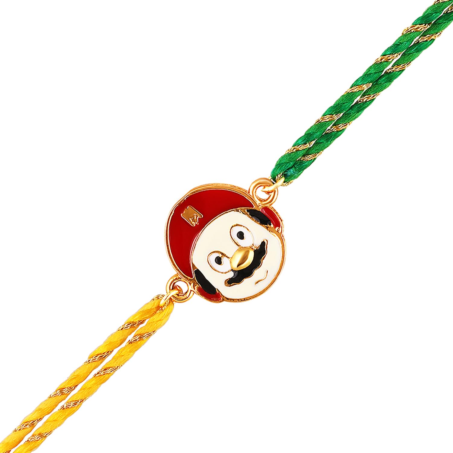 Mahi Meena Work Enameled Cartoon Rakshabandhan Rakhi for Chota Bhai, Kids, Bhatija (RA1100751G) (B0D792XZCX) Amazon Price History, Amazon Price Tracker